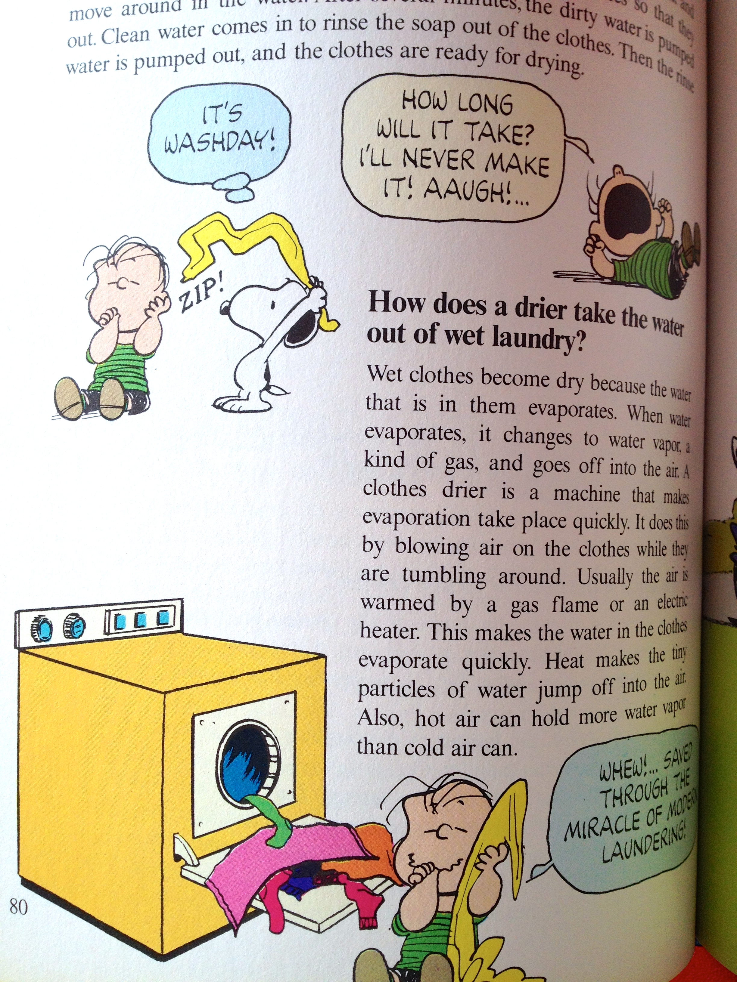 from "Charlie Brown's Fifth Super Book of Q&A", p.80